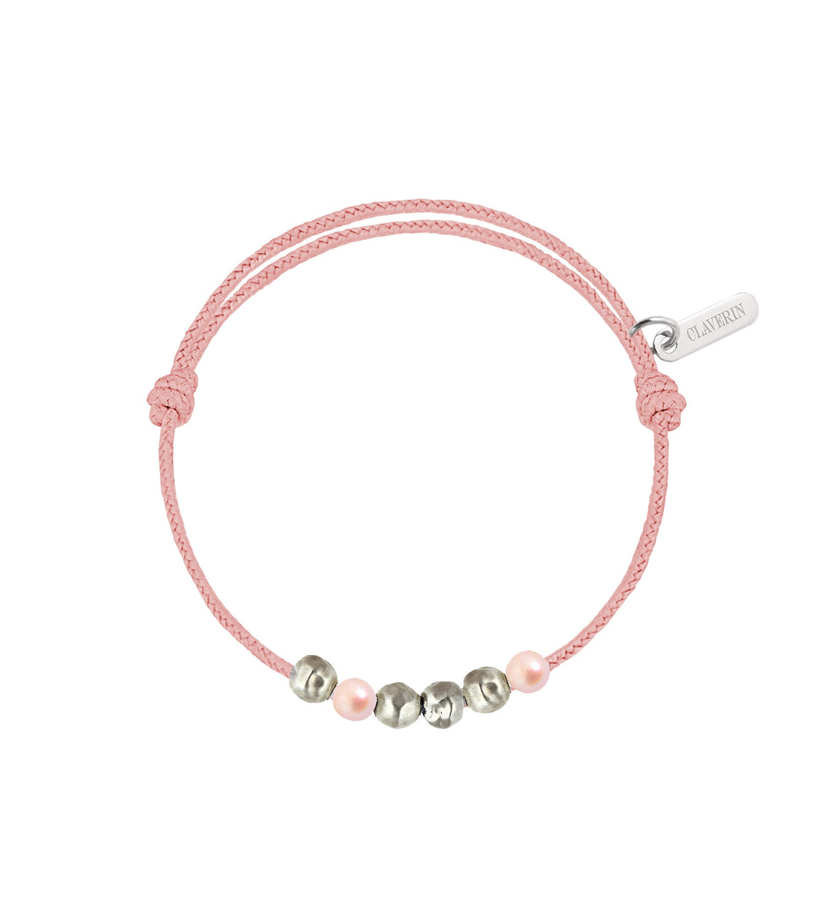 Baby Météorites cordon rose poudré
