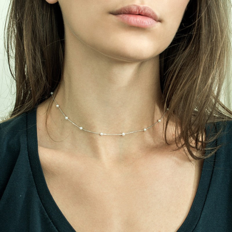 Fortnight or blanc perles blanches