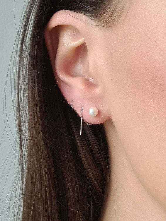 Long Simply or blanc perle blanche