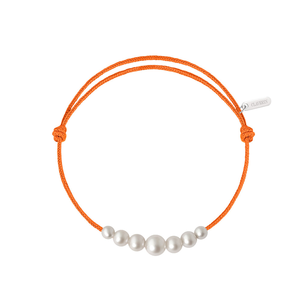 Graduation cordon mandarine