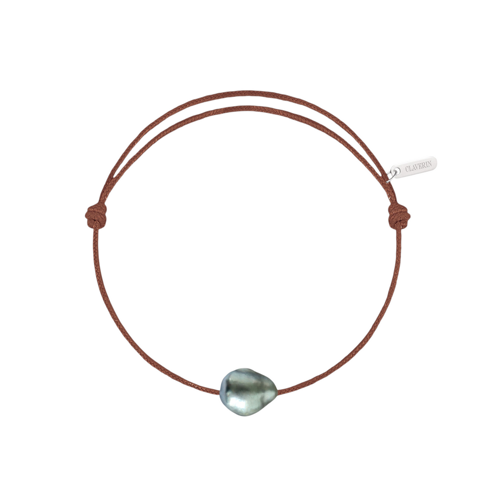 Bracelet Raw cordon chocolat