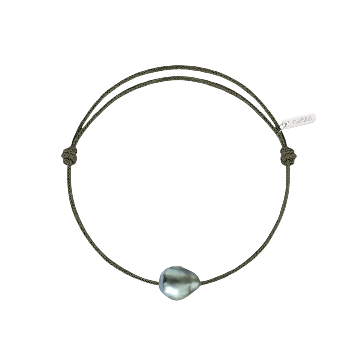 Bracelet Raw cordon kaki