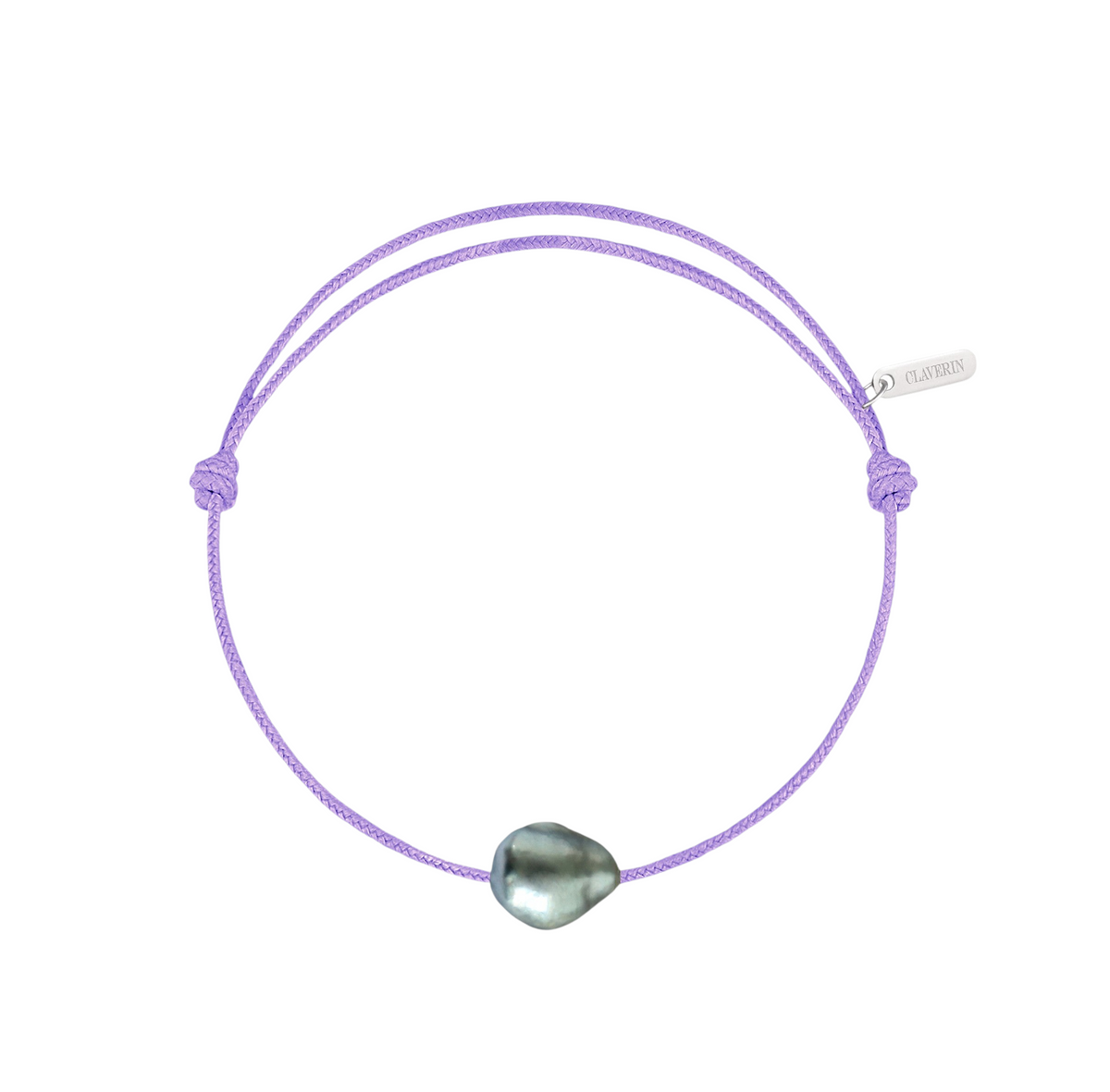 Bracelet Raw cordon lavande