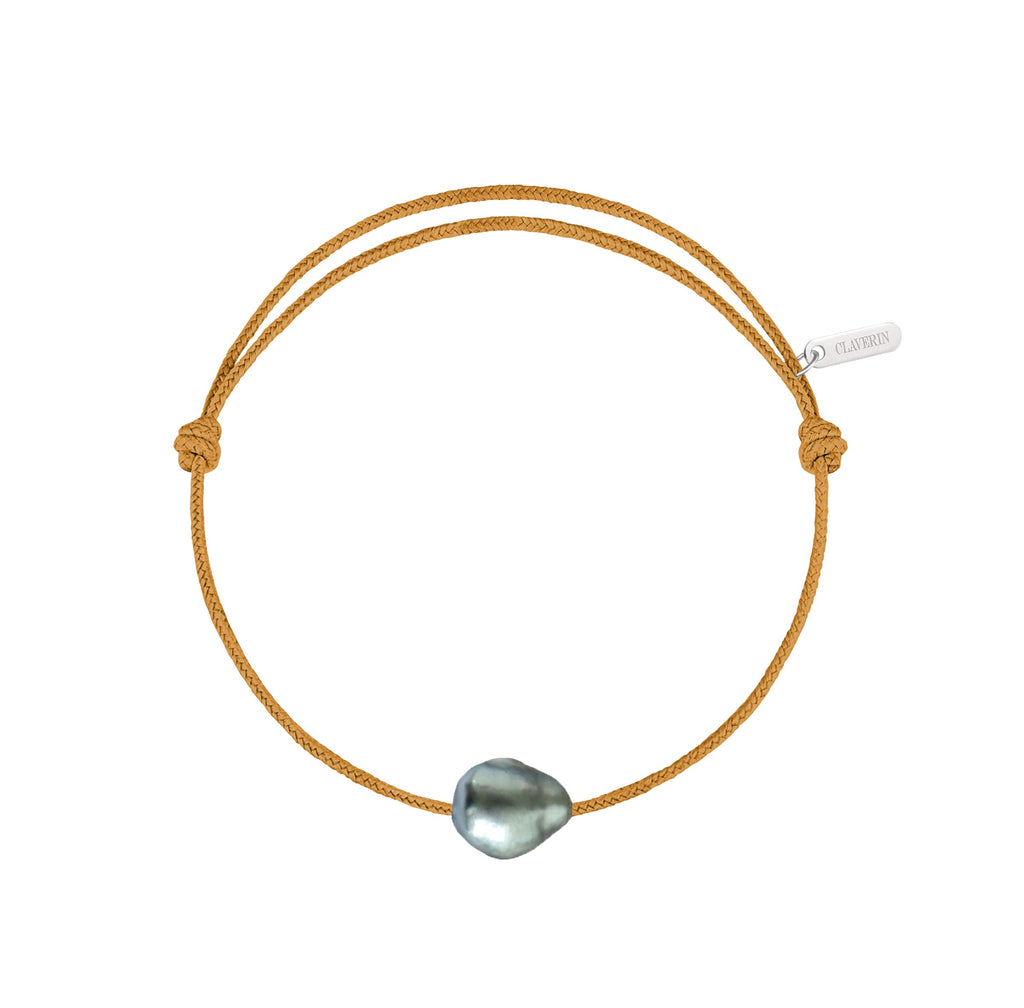 Bracelet Raw cordon camel
