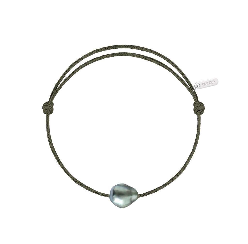 Bracelet Raw cordon kaki