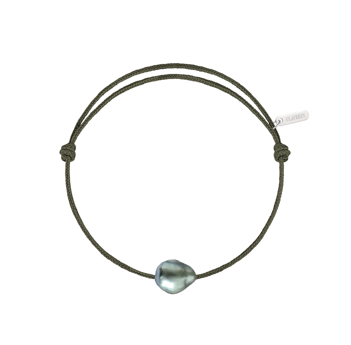 Bracelet Raw cordon kaki