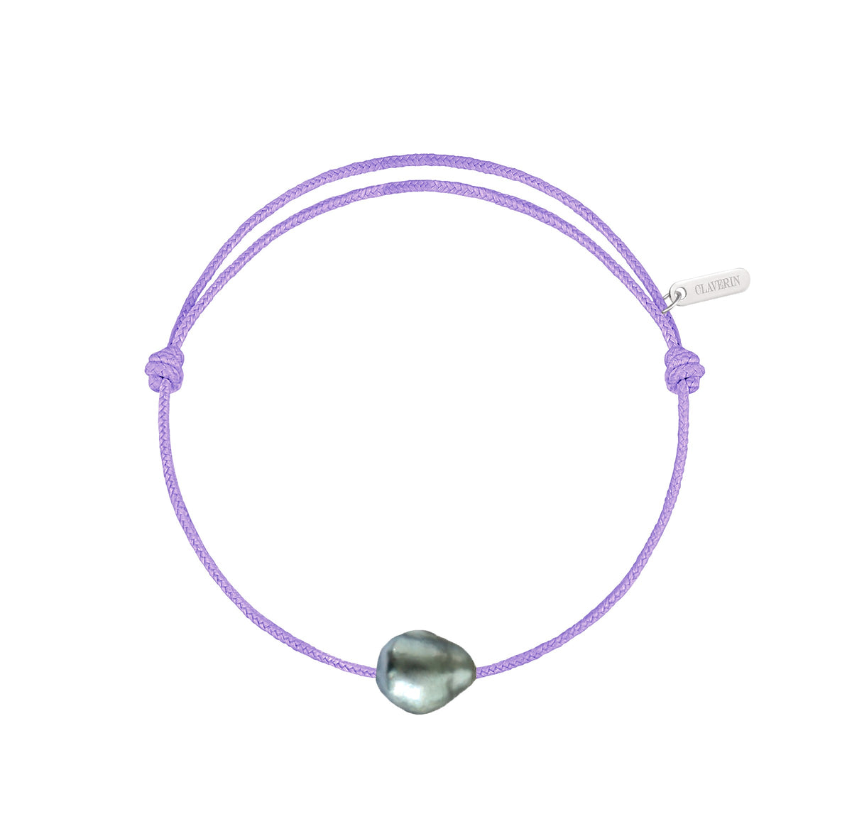 Bracelet Raw cordon lavande