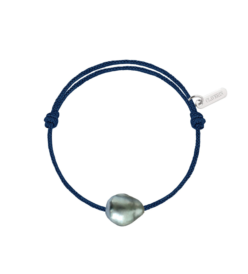 Bracelet Raw cordon bleu marine