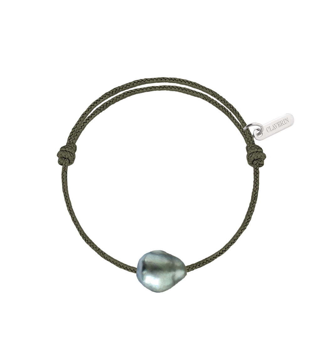 Bracelet Raw cordon kaki