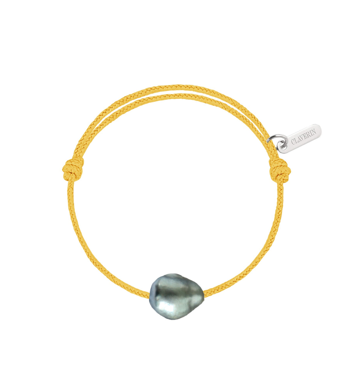 Bracelet Raw cordon moutarde