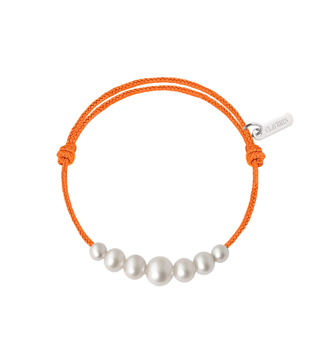 Graduation cordon mandarine