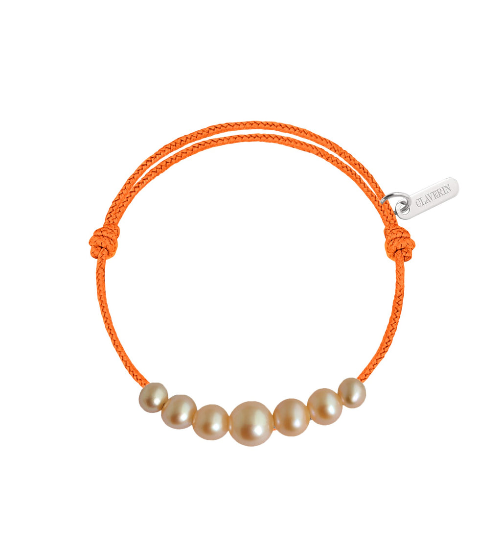Graduation cordon mandarine