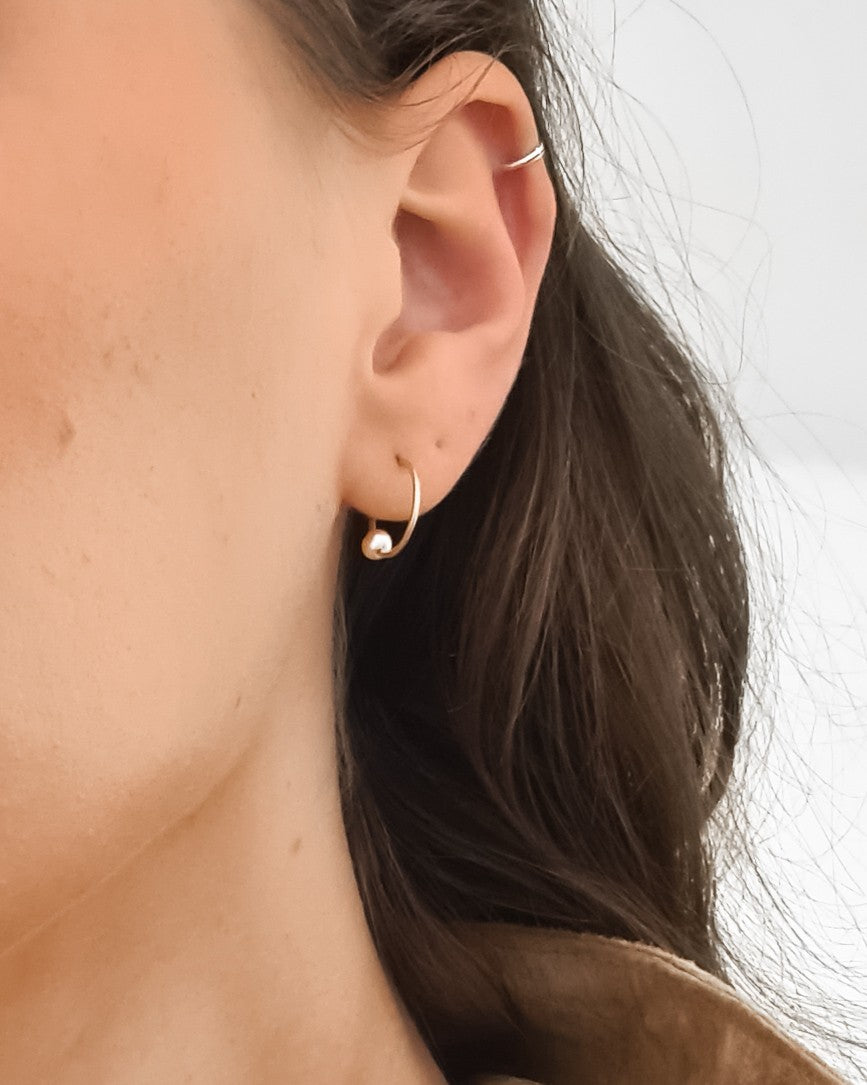 Open Hoops 13mm