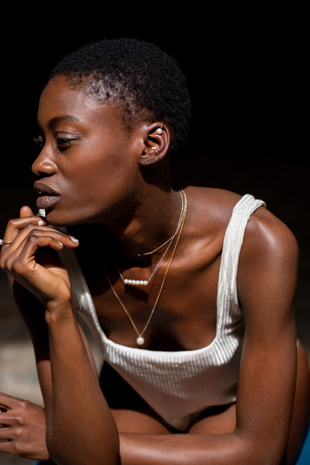Earcuff Hanging one