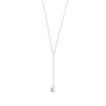 Lasso perle blanche