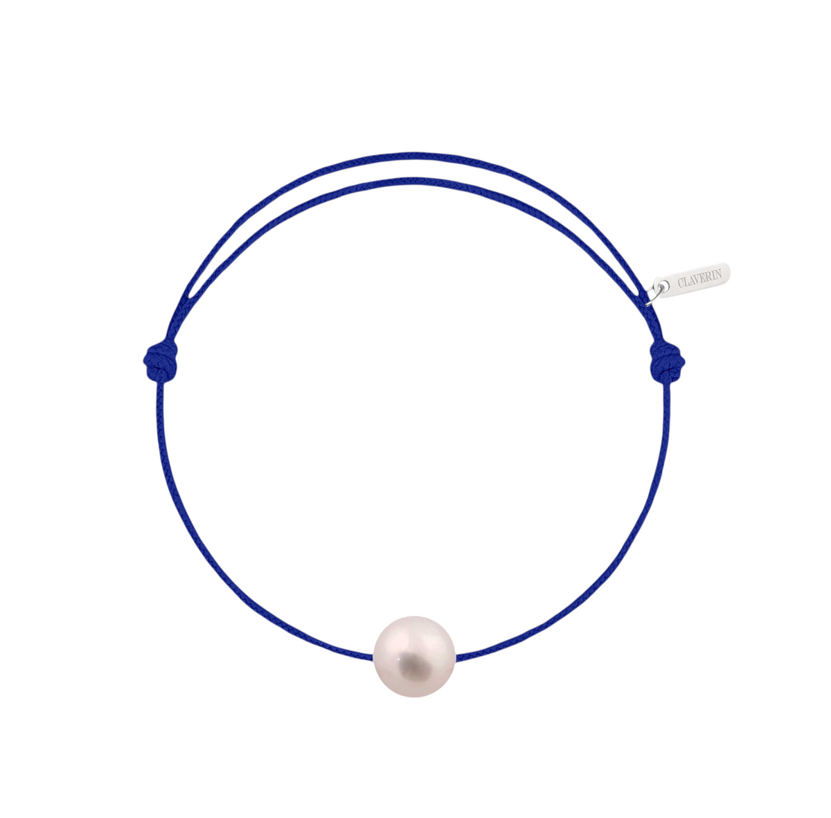Simply pearly perle blanche cordon bleu électrique