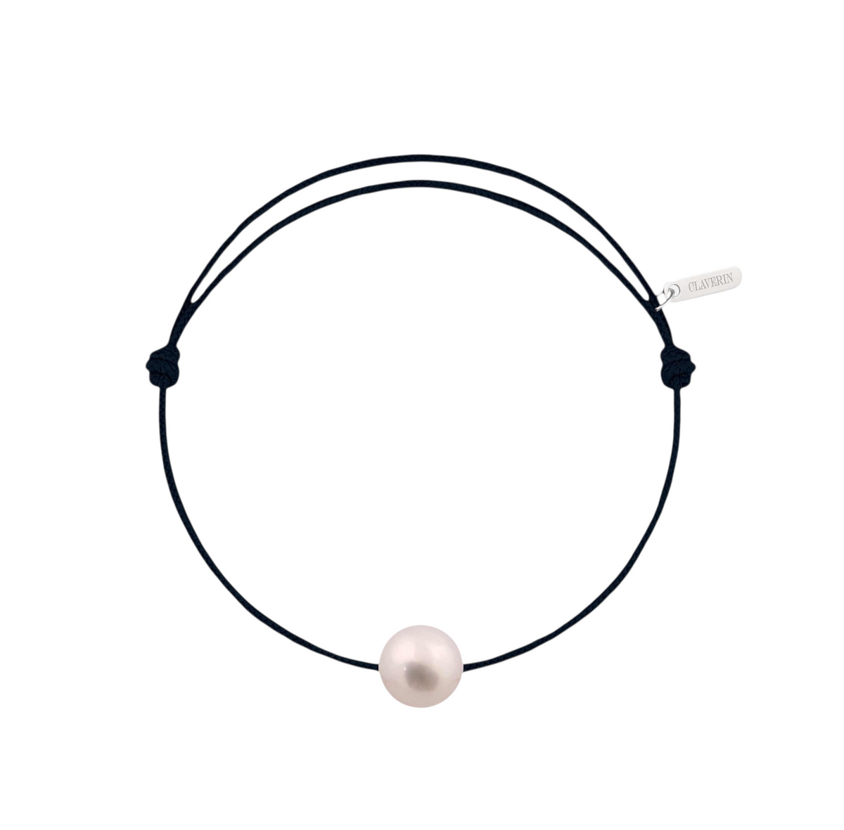 Simply pearly perle blanche cordon noir charbon
