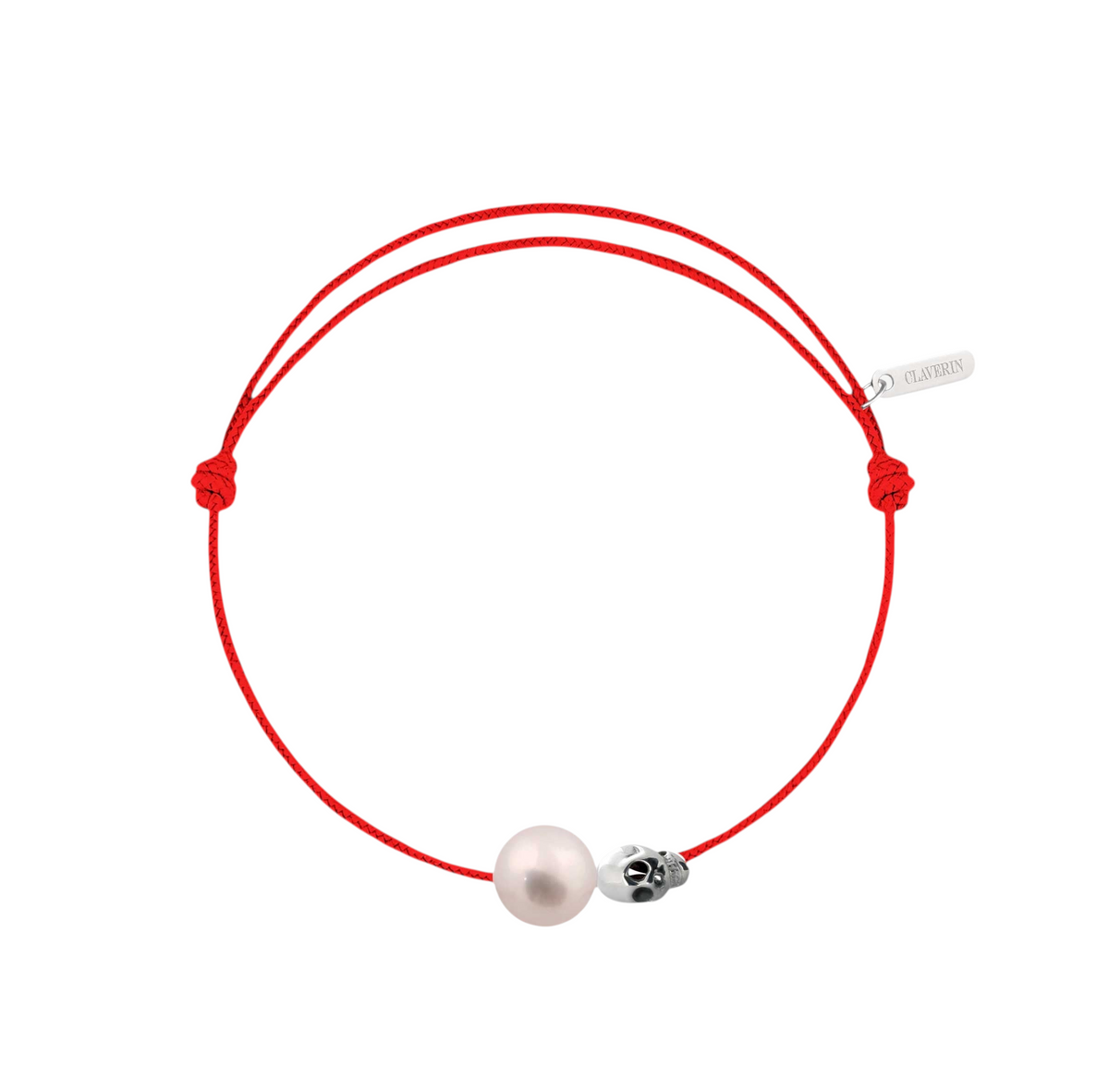 Pearly gold skull cordon rouge corail
