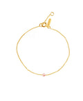 Bracelet Simply mini perle rose or jaune