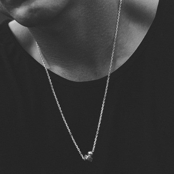 Collier Bolt perle de Tahiti