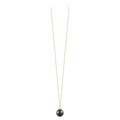 Simply Pearly black pearl necklace
