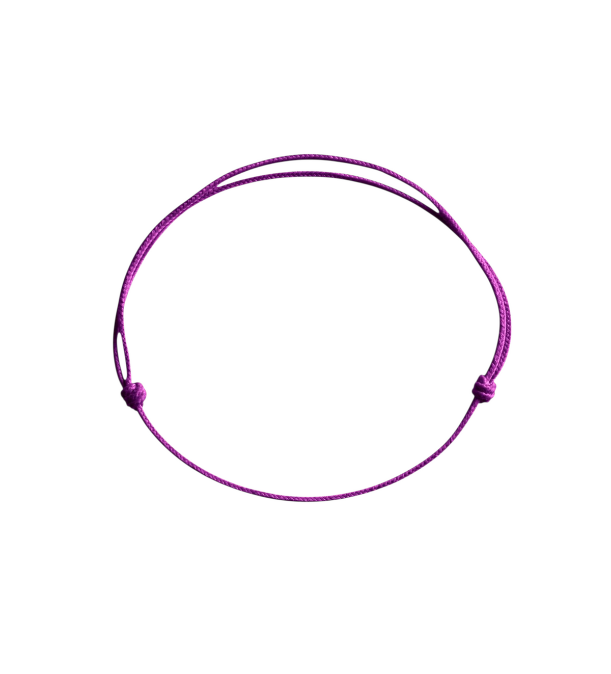 Cordon de bracelet Claverin violet ajustable pour service de remplacement en atelier
